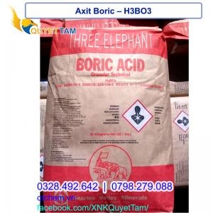 Axit Boric – H3BO3 (USA, 25kg/bao)